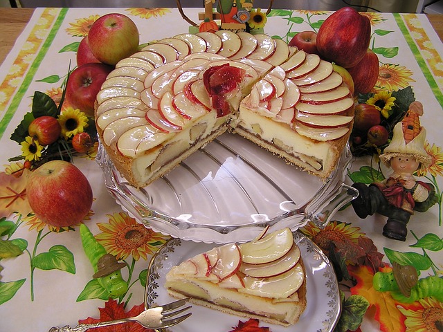 Tarta de Manzanas con Almendras