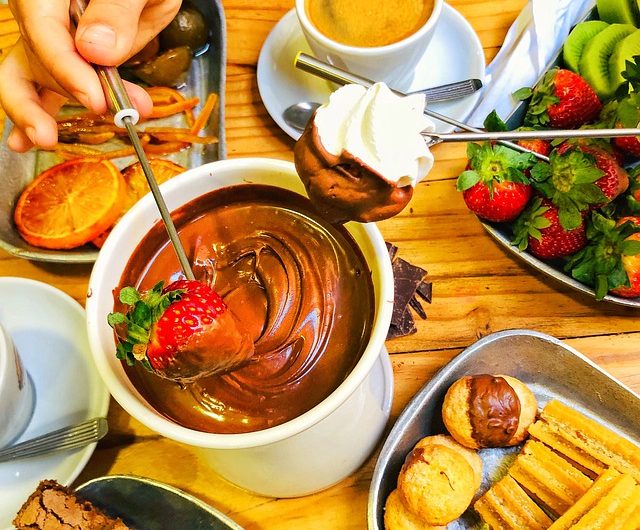 Fondue de Dulce de Leche